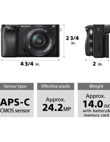 Alpha 6100 + SEL-P 16-50mm f/3.5-5.6 OSS II